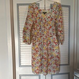 Style & Co Floral Scoop Neck Sundress